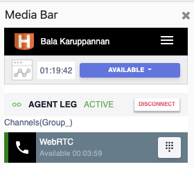 Agent Leg - Connected Status